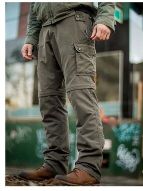 Clothing Arts Pick Pocket Proof Convertible Travel Pants